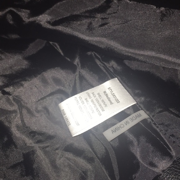 Black Motto Jacket!!!! ( Never Worn) - Picture 5 of 8